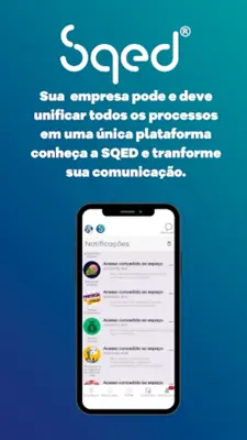 Sqed - Internal Communication android App screenshot 1